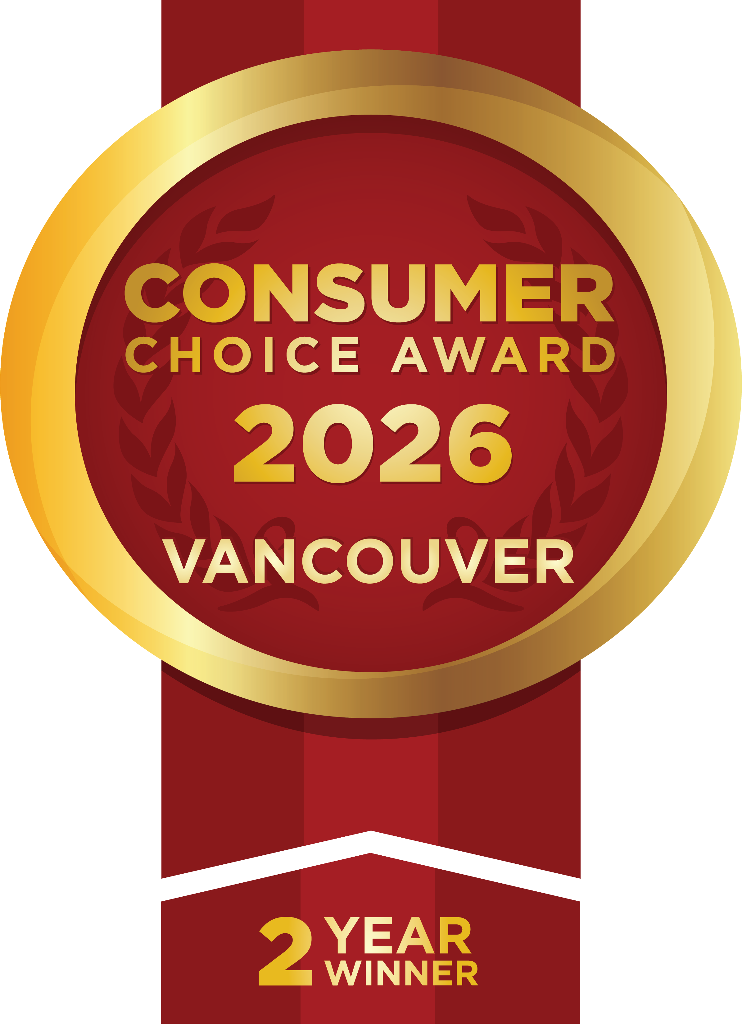 Consumer Choice Award 2026 Vancouver - 2 Year Winner